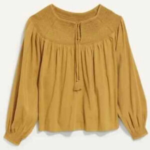 New with tags old navy boho style blouse size s.